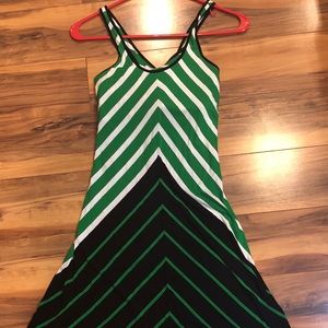 CK size 2 crisscross back knee length dress!